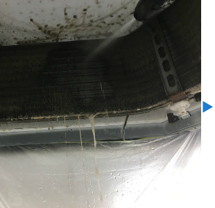 【水戸市】スキルズ　清掃と管理のプロ　清掃中の写真